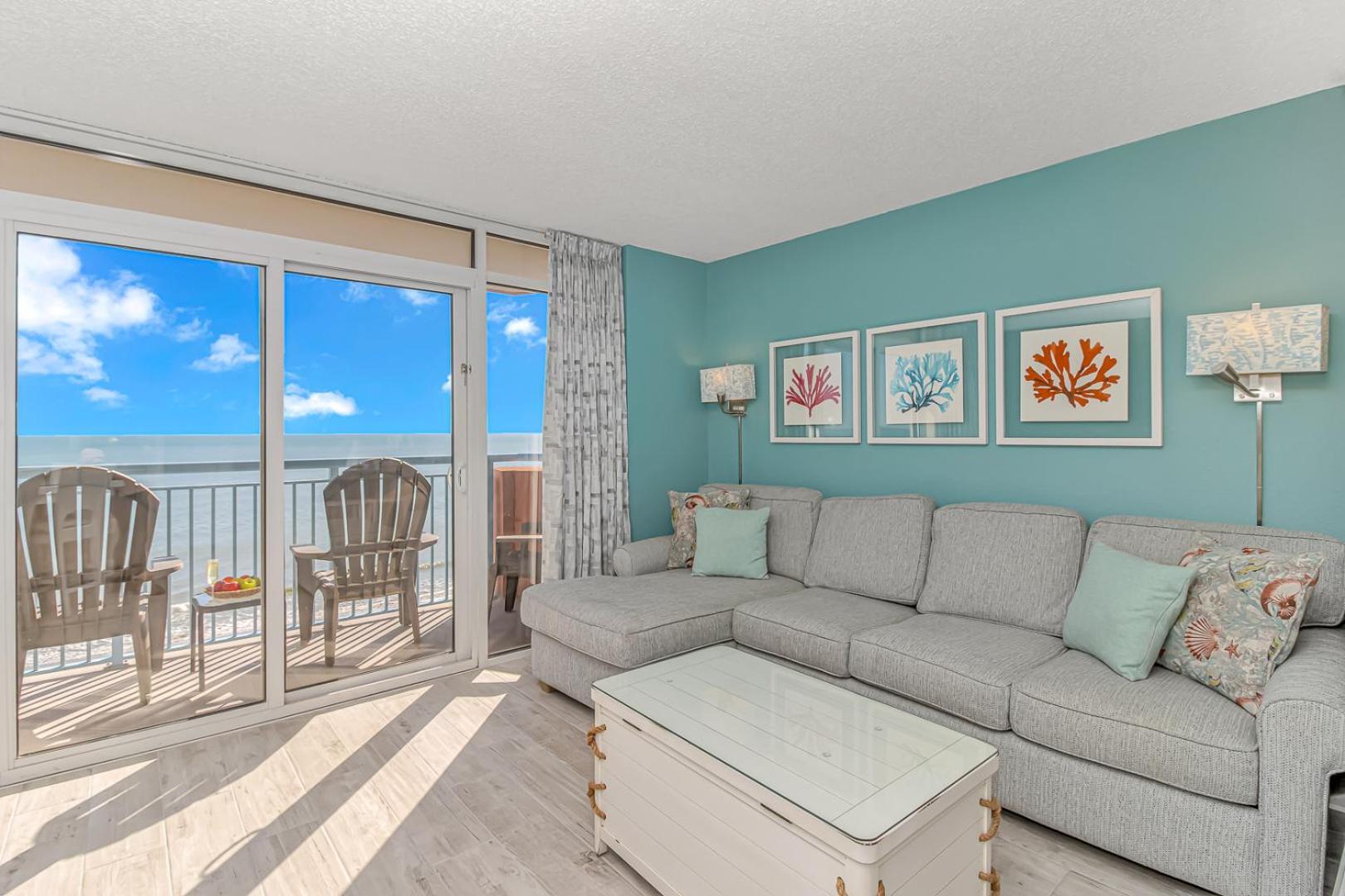 Immaculate! Beautifully Renovated Oceanfront 1 Bedroom Suite - Sleeps 6! - Roxanne Towers Unit 804 Myrtle Beach Exterior photo